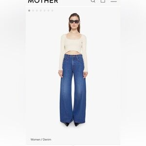 SNACKS! Lemon Twist Wide Leg Jean NWOT